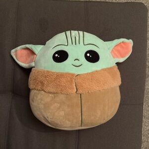 Star Wars Baby Yoda The Child Grogu Squishmallow Plush Pillow 11” Collectible